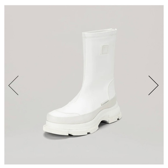 Both Paris white gao boots 42 UNI​​​​ - Picture 4 of 11